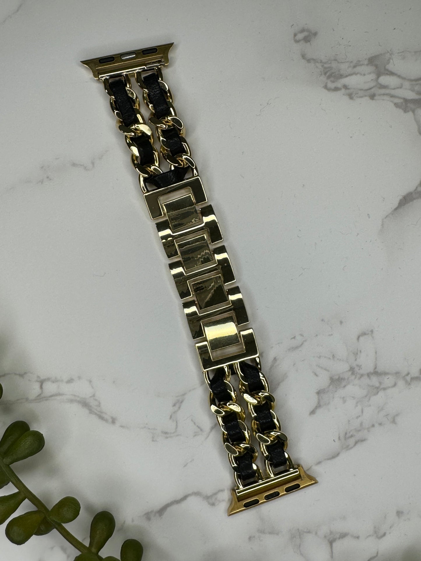 Glam Leather Chain